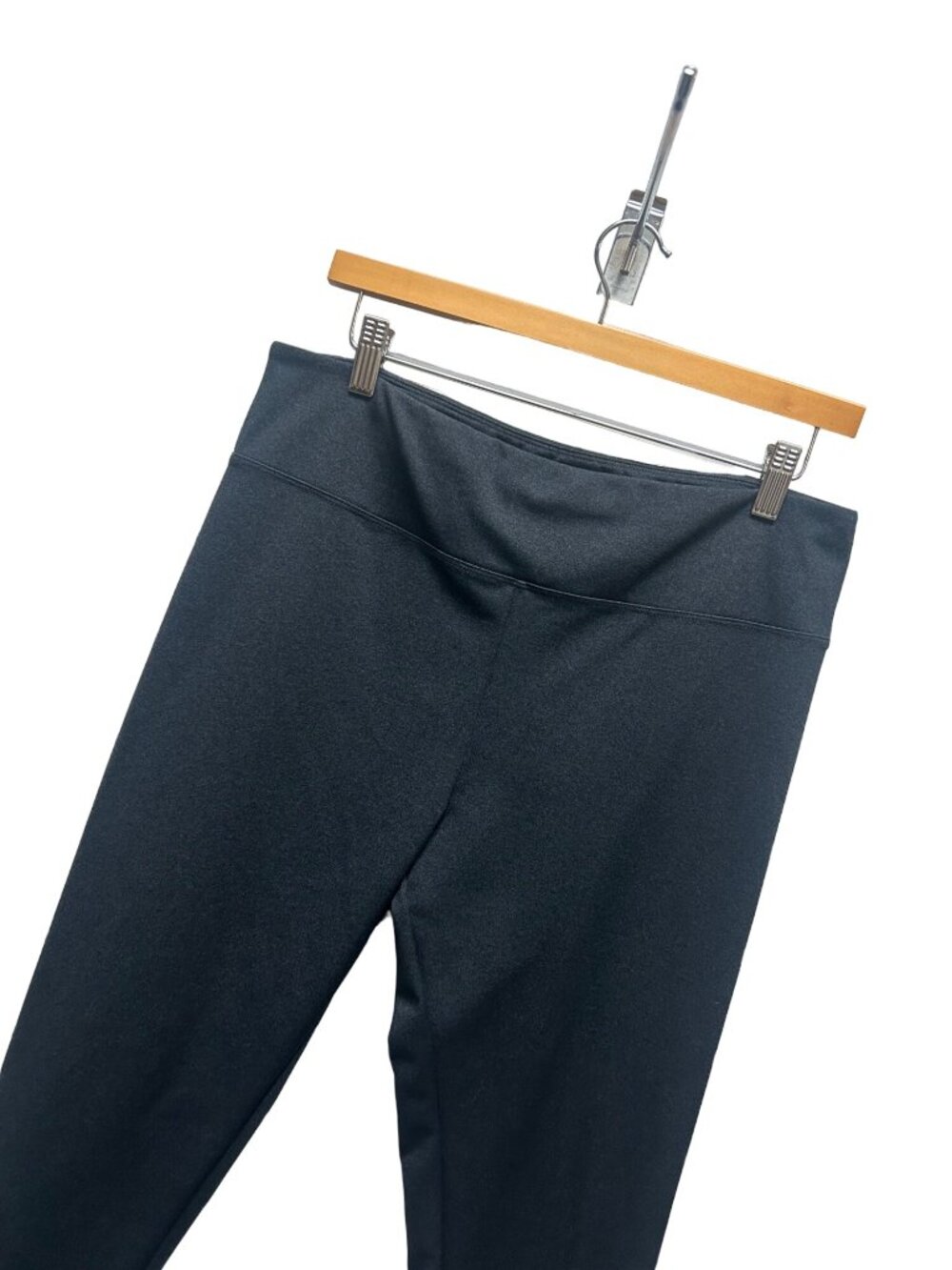 Matty M Dark Gray Ponte Stretch Leggings